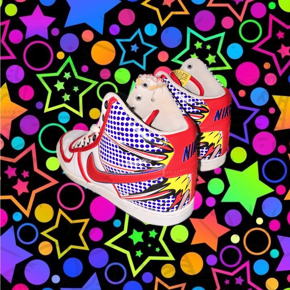 Nike Vandal High Premium 'Pop Art' 2007 RARE
